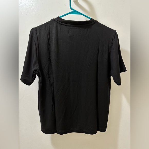 Ellandemm Basic Pocket Tee in Black XS - Picture 4 of 7